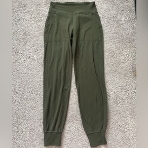 Olive Green Lululemon Athletica Align Joggers